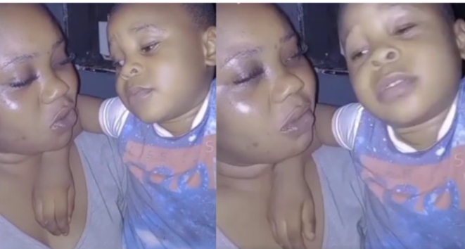 “Stop posting Me On Facebook, evil People Are Online” – Young Boy Tells his Mum