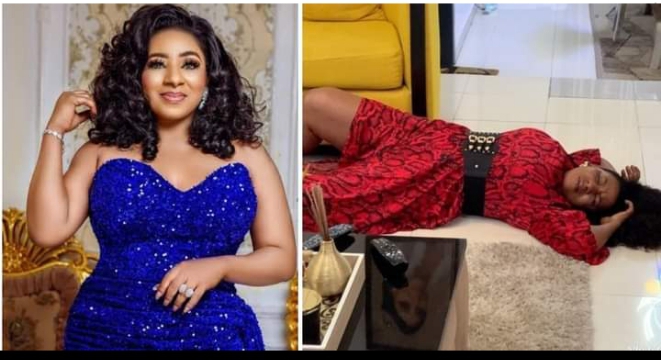 Mide Martins hits her head on tiles during movie production