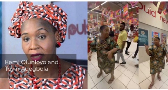 Kemi Olunloyo tackle Toyin Adegbola – The society don’t care if you are a celebrity or not, your child may have done sometbhing wrong.