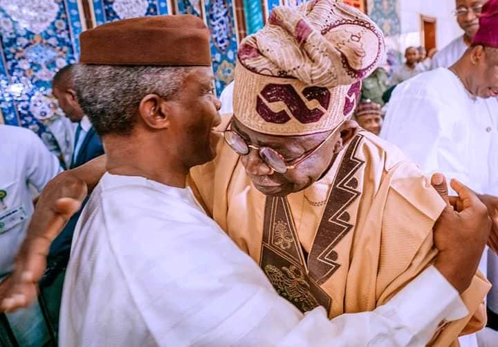 Bola Tinubu Speaks On How Osinbajo Saved His Political Career(It’s A Throwback