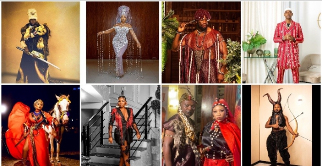 Iyabo Ojo, 7 Others Who slayed Like Epic Warriors, Royal Family Members at Femi Adebayo’s #KingOfThievesMovie (Ageshikole) premier (PHOTOS)