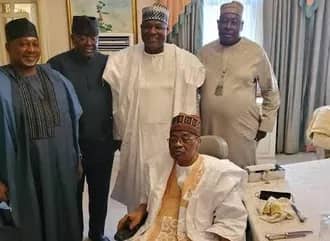 IBB, Abdulsalami, Dogara, Babachir meet Over Tinubu-Shettima Ticket