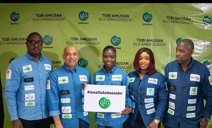 Nigerian Jewel Oluwatobiloba Amusan (OON) officially became a GLO Ambassado