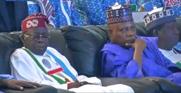 Tinubu Sleeping During Inauguration Of APC Women Campaign Team Trends