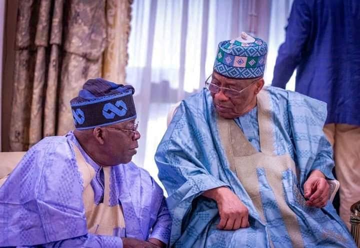 Tinubu visits Babangida in Minna