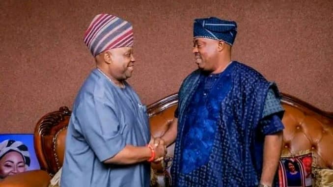 Osun Speaker Meets Governor Adeleke