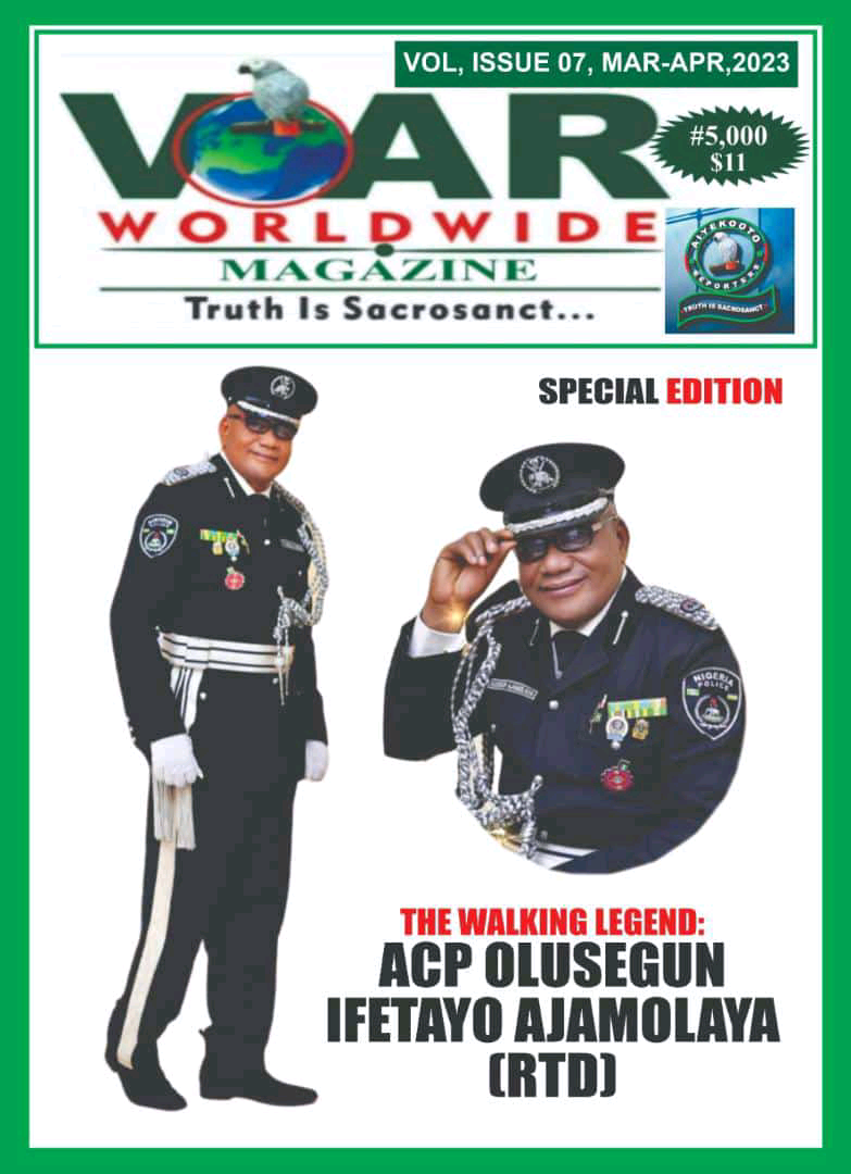 The Walking Legend: ACP Olusegun Ifetayo Ajamolaya (rtd)