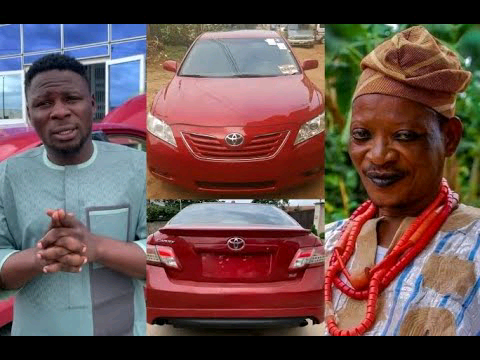 Fans reward Veteran Nollywood Actor Fatai Odua (Lalude) with Cash and Car request