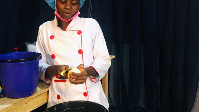 Jubilation as Ekiti student chef Dammy breaks Hilda’s record