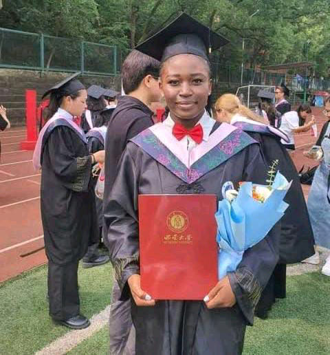 Meet Ifeoma Amuche who emerged as the Best Graduating Student at South West University in China.