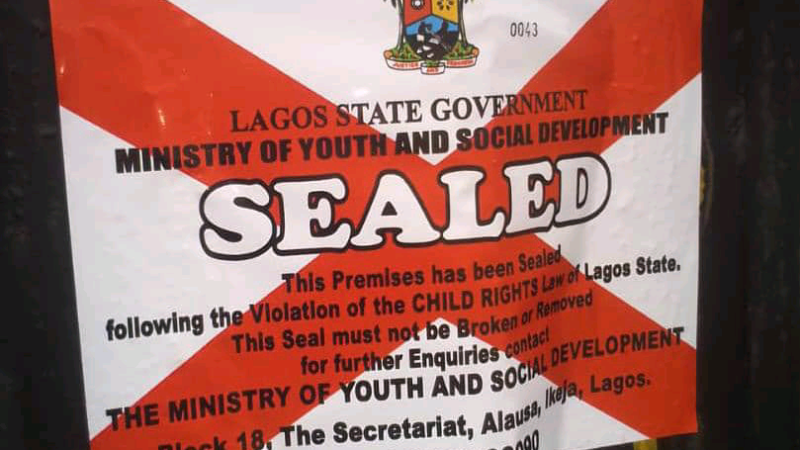 Holy Infant Orphanage Home Sealed by Lagos State Government – Lagos Police