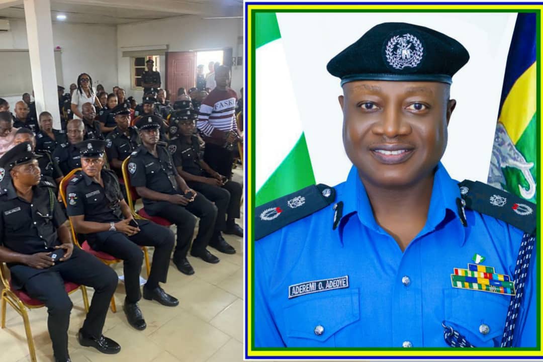 CP Adeoye made symbolic decoration of two hundred and eighty eight promoted police officers