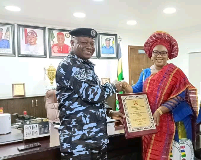 Anambra POWA Chairperson and Executive Pay Courtesy Call on Commisioner of Police