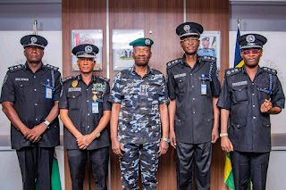 Ag. IGP Olukayode Egbetokun Decorates Four DIGs.