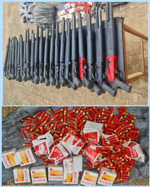 Police Busts Gun Running Syndicate, Armoury, Made Astounding Recovery In Anambra