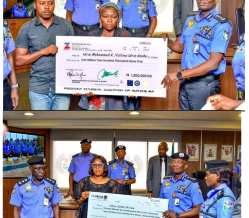 IGP PRESENTS CHEQUES WORTH OVER 2 BILLION TO NEXT OF KINS OF DECEASED OFFICERS