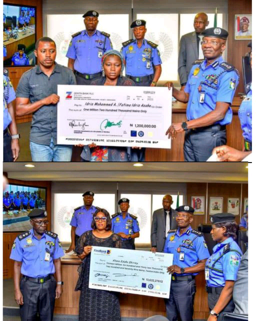 IGP PRESENTS CHEQUES WORTH OVER 2 BILLION TO NEXT OF KINS OF DECEASED OFFICERS