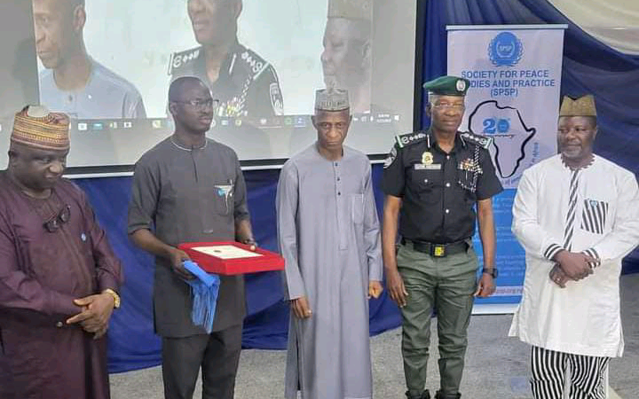 FELLOW SOCIETY FOR PEACE STUDIES AND PRACTICE HONOUR IGP EGBETOKUN