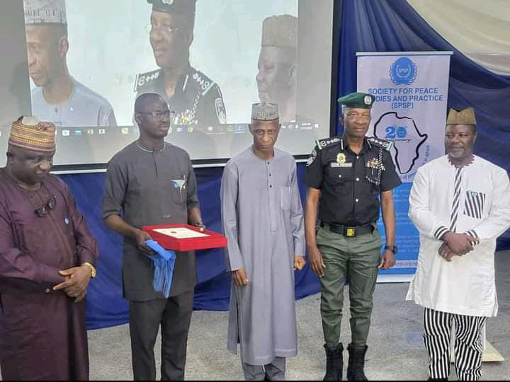 FELLOW SOCIETY FOR PEACE STUDIES AND PRACTICE HONOUR IGP EGBETOKUN