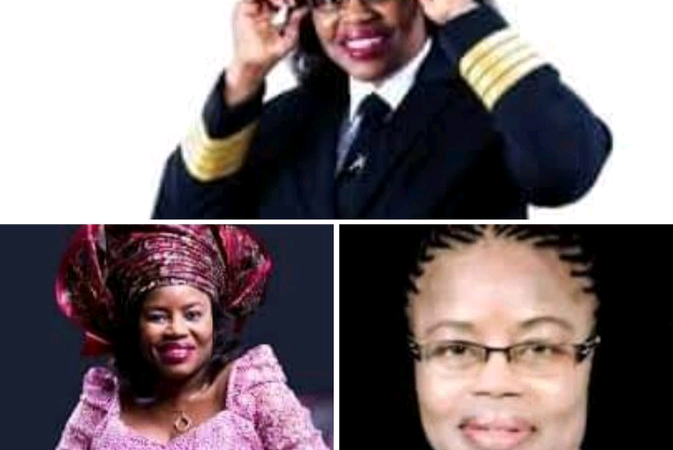 Nigeria’s First Female Pilot , Captain Chinyere Onyenaucheya