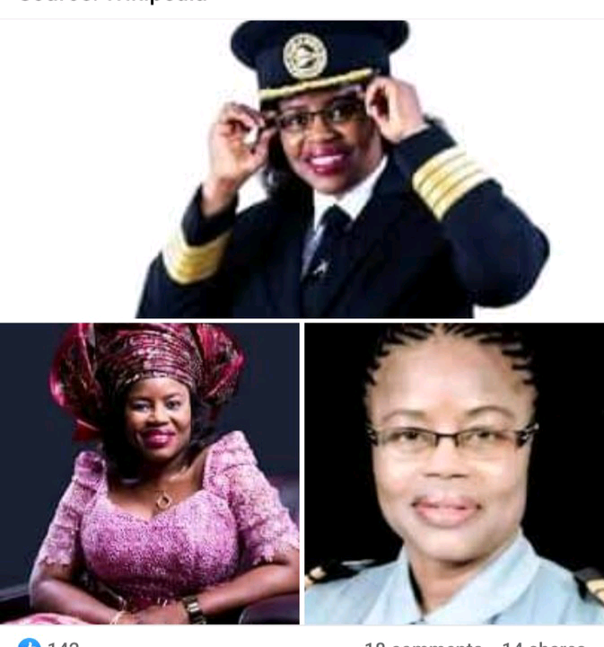 Nigeria’s First Female Pilot , Captain Chinyere Onyenaucheya