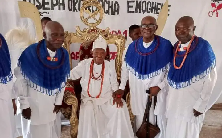 Emoghene Joseph Okorocha Osokpa Installed As Okpara-Uku King