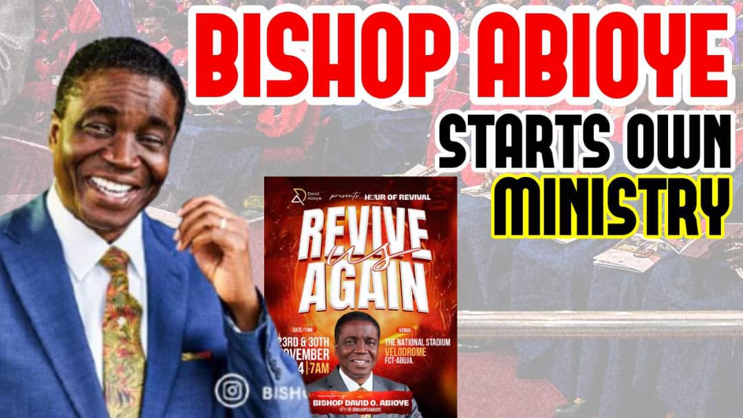 Bishop Oyedepo’s Bishop Set Up New Ministry Immediately After Retirement