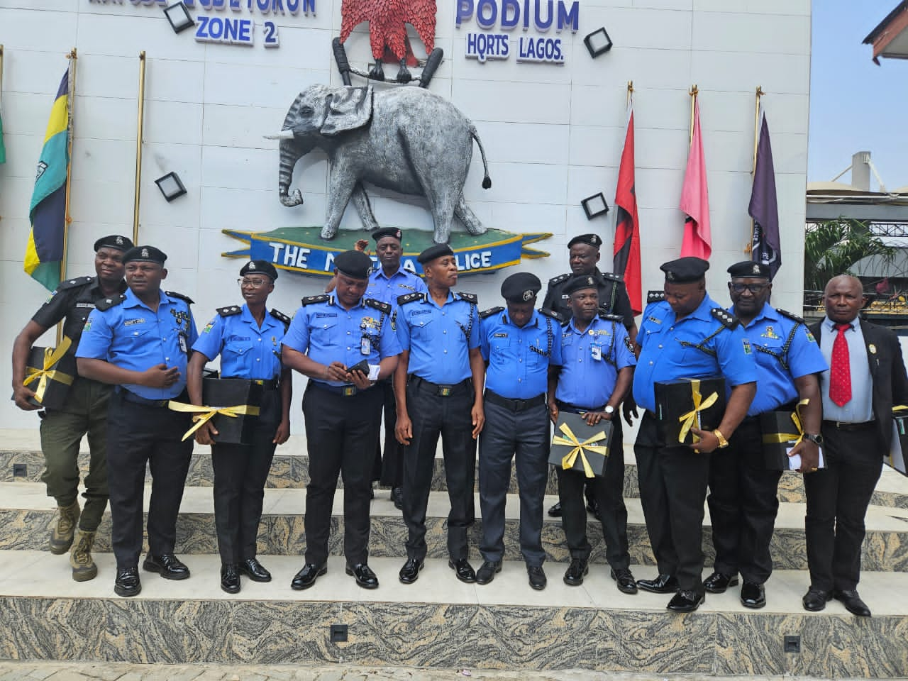 Greenland Foundations: Honour Police Officers At Zonal Police Headquarters, ACP. Usman Abdulrahaman, CSP. Akpama Ayitu, DSP. Shaibu Aminu and Others Get Recognitions