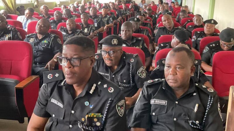 Shun Corrupt Practices – AIG Ogbodo Augustina Tell Newly Promoted Officers