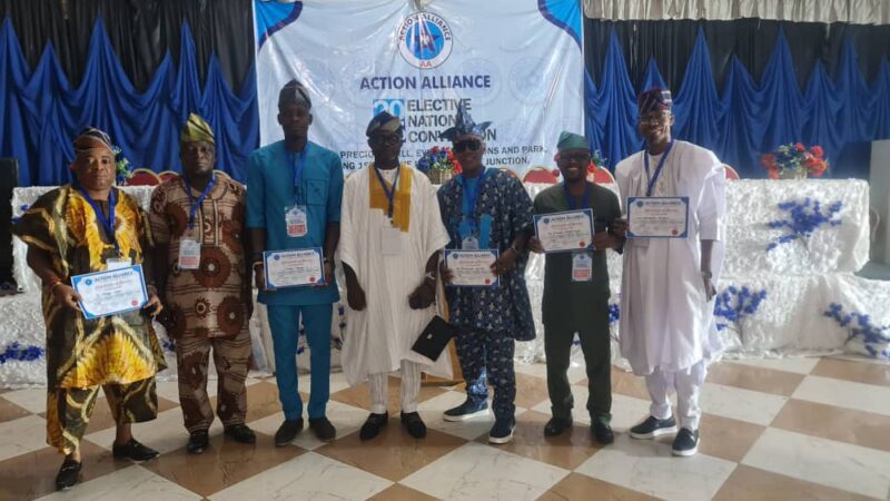 Hon Tunde Adeleke, Hon Kehinde Adegbulugbe Others Receives Certificate of Returns In Abuja