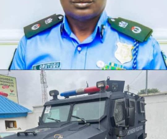 CP Orutugu reaffirms its commitment to protecting lives and property after taking delivery of APC to boost operational capacity.