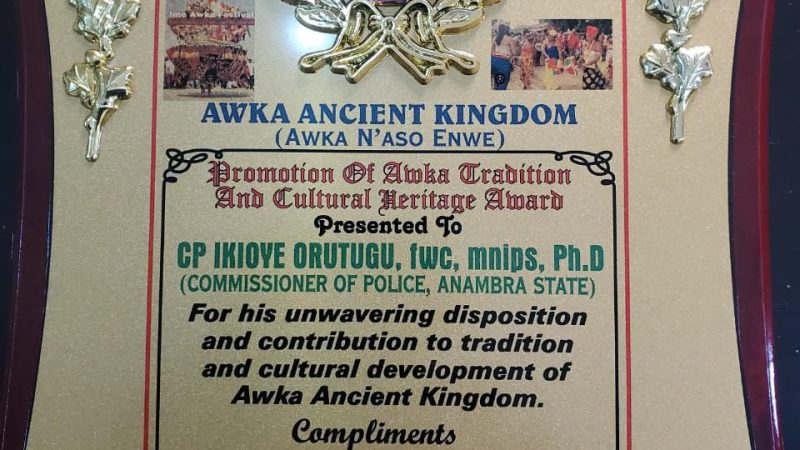 Anambra Police Receive Praises Over Adequate Security Measures During Imoka Festival