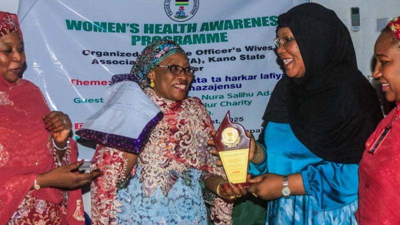KANO STATE CHAPTER OF POWA ORGANIZES HEALTH AWARENESS SENSITIZATION FOR POLICE OFFICERS’ WIVES