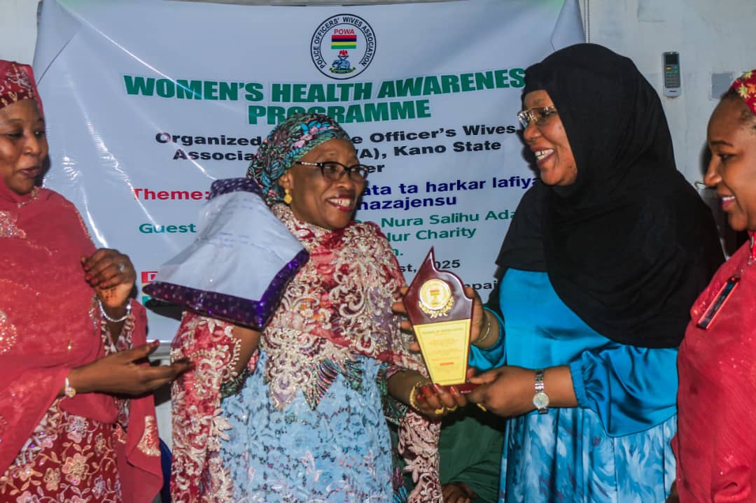 KANO STATE CHAPTER OF POWA ORGANIZES HEALTH AWARENESS SENSITIZATION FOR POLICE OFFICERS’ WIVES