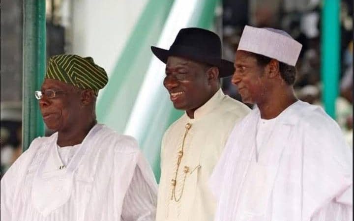FLASHBACK:  A Short Beautiful Story of Former President Obasanjo and the Two Future Presidents, Yar’Adua and Jonathan, in 2006