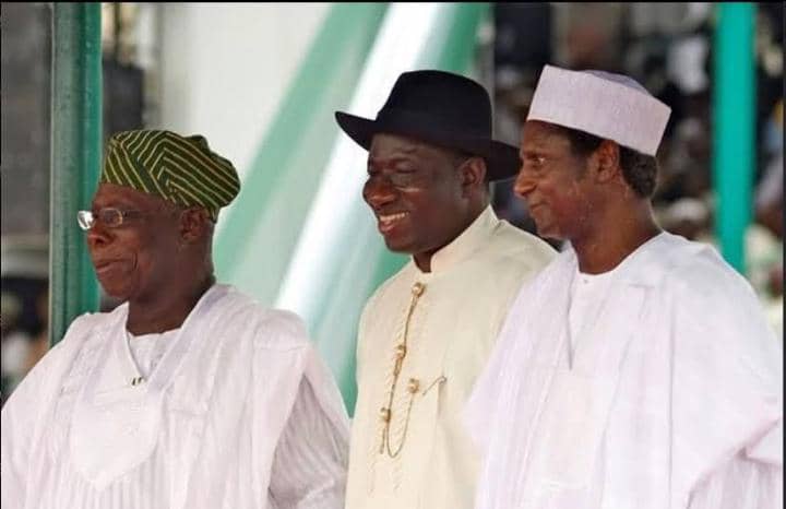 FLASHBACK:  A Short Beautiful Story of Former President Obasanjo and the Two Future Presidents, Yar’Adua and Jonathan, in 2006