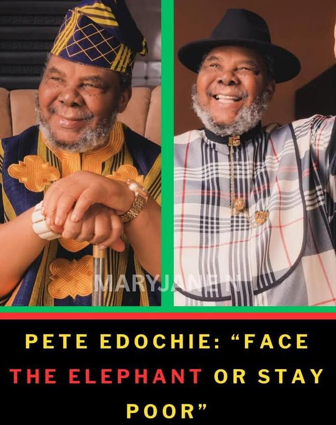 PETE EDOCHIE DROPS ANOTHER BOMBSHELL PROVERB—AND NIGERIA CAN’T STOP TALKING