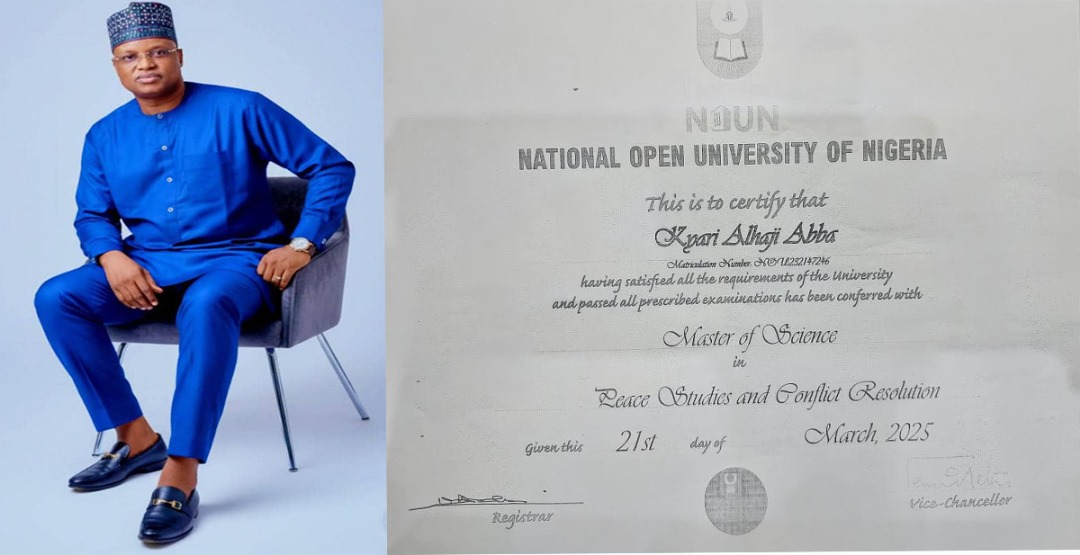 Abba Kyari Bags Master Of Science Degree, Set PhD goal