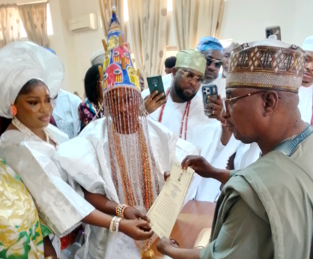 Aiyekooto Reporters Congratulates Oba Rilwan (Cooler) As The Olora of Ora