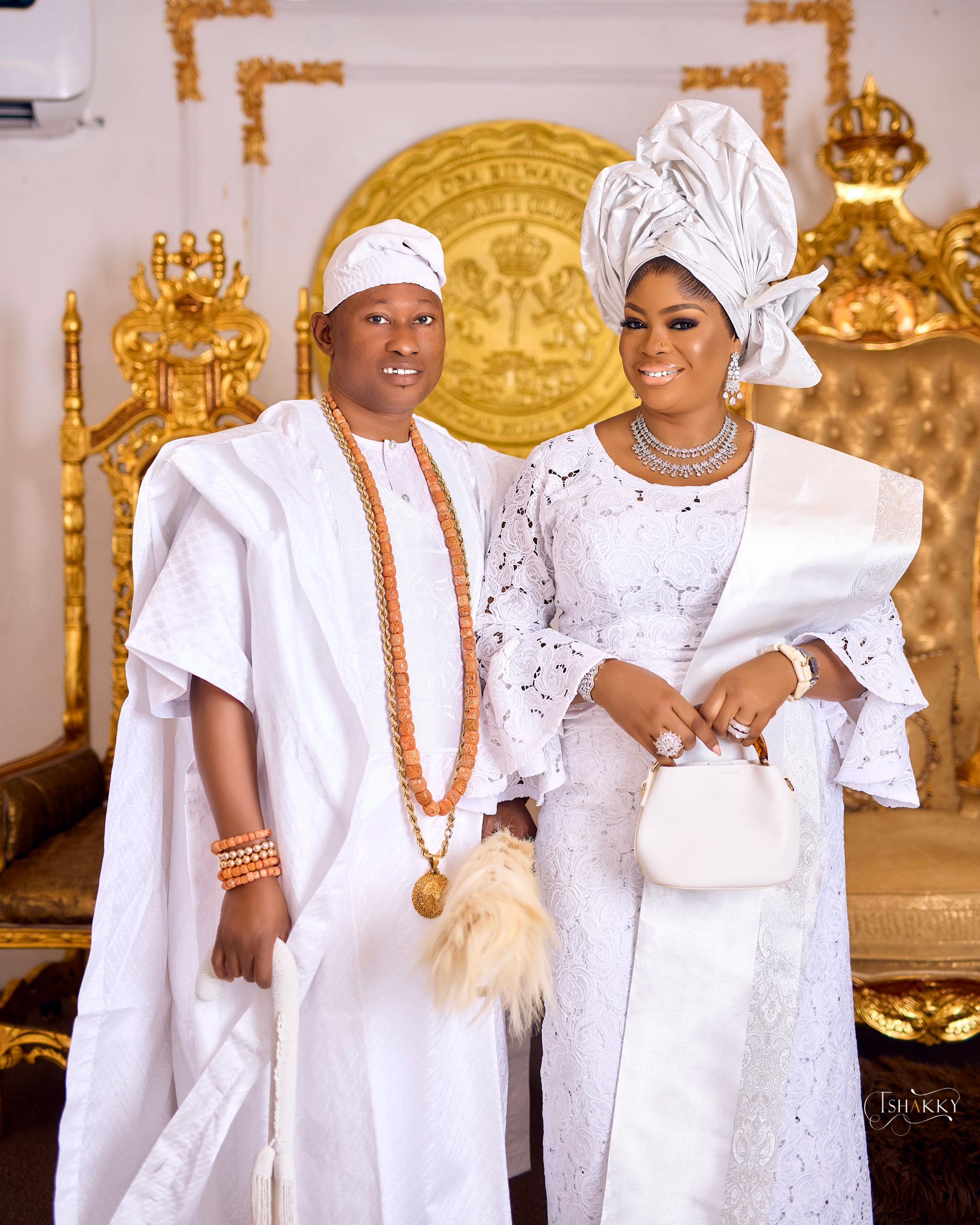 Aiyekooto Reporters Rejoices With the Lioness of Ora, Her Royal Majesty, Olori Shukurat Omobolanle Rilwan Yekini