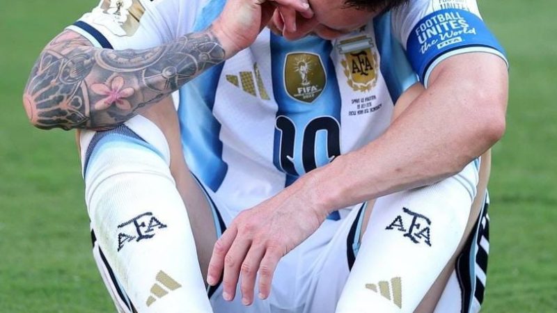 THE FINAL WHISTLE: Messi Bows Out As Spain Conquers The World