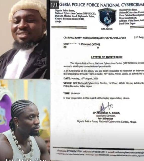 VDM’s Lawyer Faults Police Invitation, Demands Independent Panel