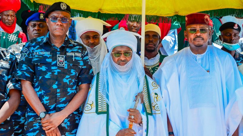 COMMUNITY POLICING: CP IBRAHIM ADAMU BAKORI PAYS HOMAGE TO EMIR OF KARAYE, ATTENDS NYSC SWEARING-IN CEREMONY