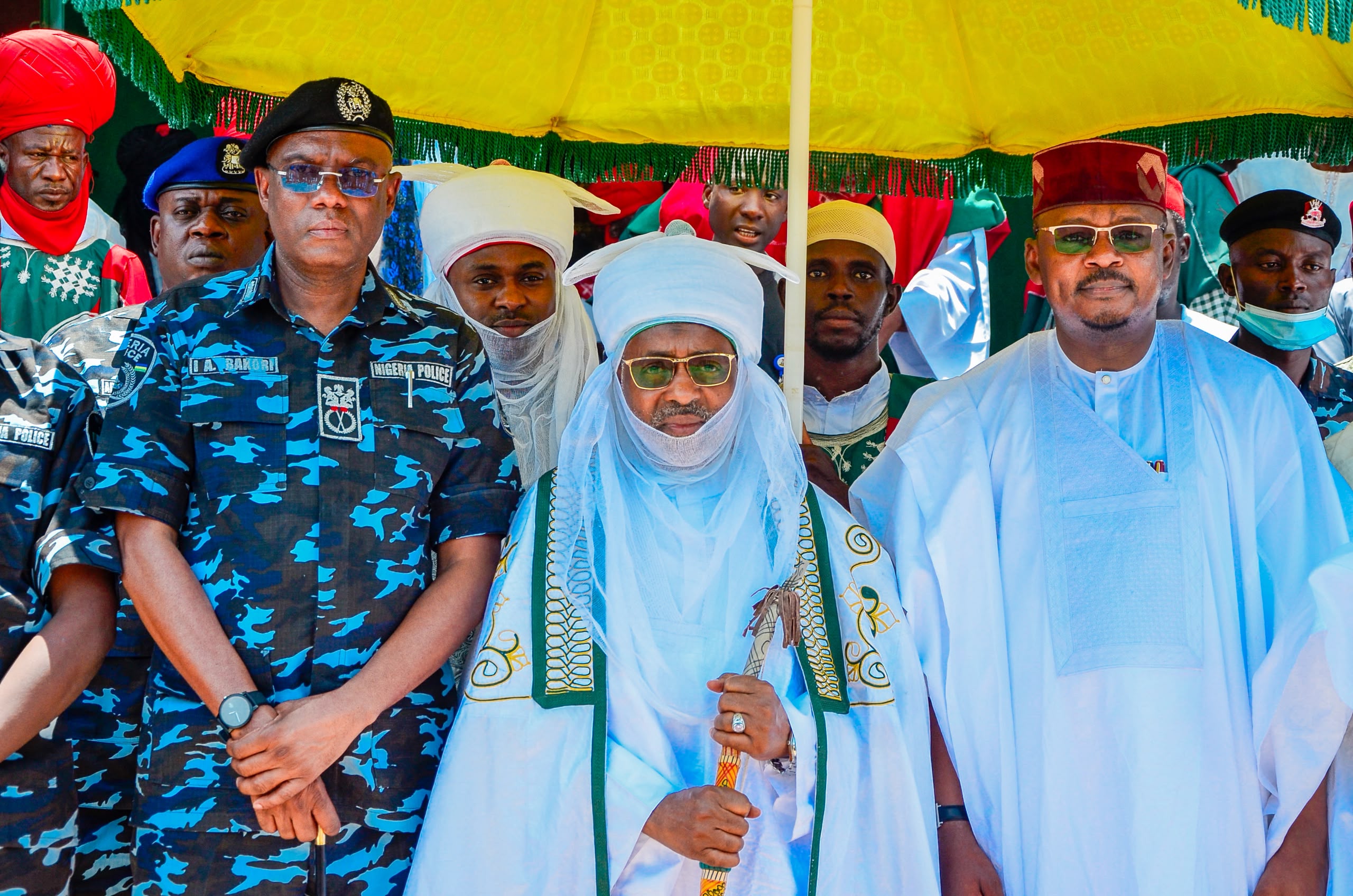 COMMUNITY POLICING: CP IBRAHIM ADAMU BAKORI PAYS HOMAGE TO EMIR OF KARAYE, ATTENDS NYSC SWEARING-IN CEREMONY