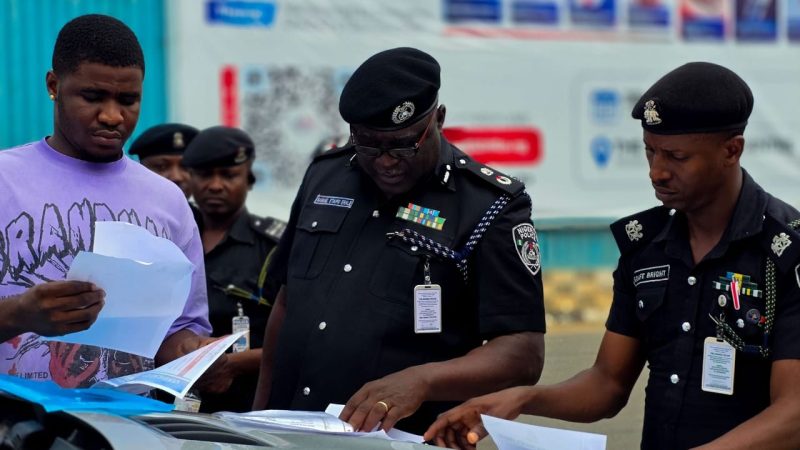 Delta Police Flag Off Operation VELVET To Enforce Vehicle, Traffic Regulations