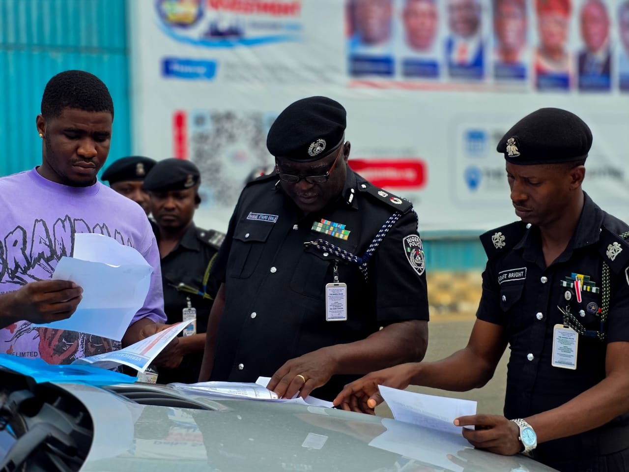 Delta Police Flag Off Operation VELVET To Enforce Vehicle, Traffic Regulations