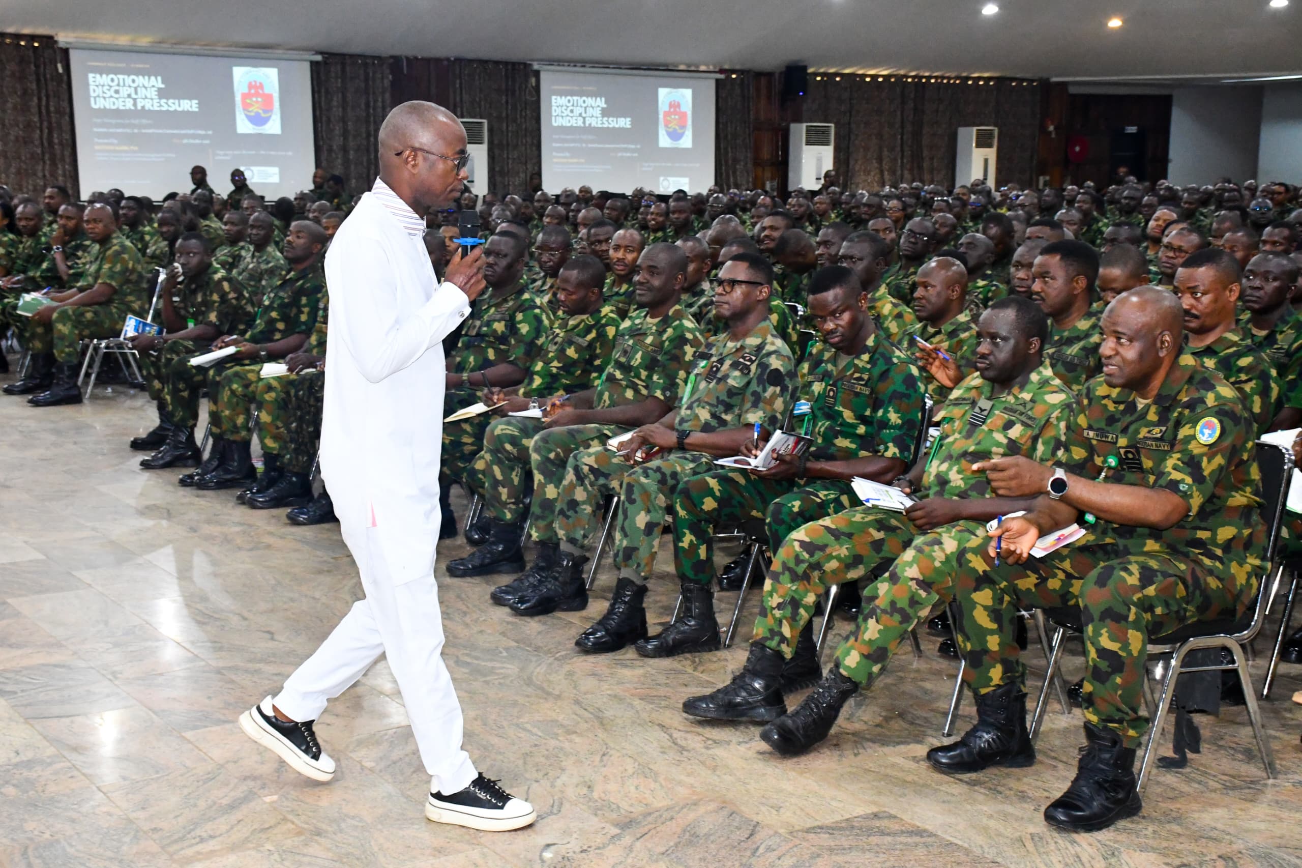 Undisciplined Anger More Dangerous Than Enemy, Security Expert Tells Armed Forces Personnel at Jaji